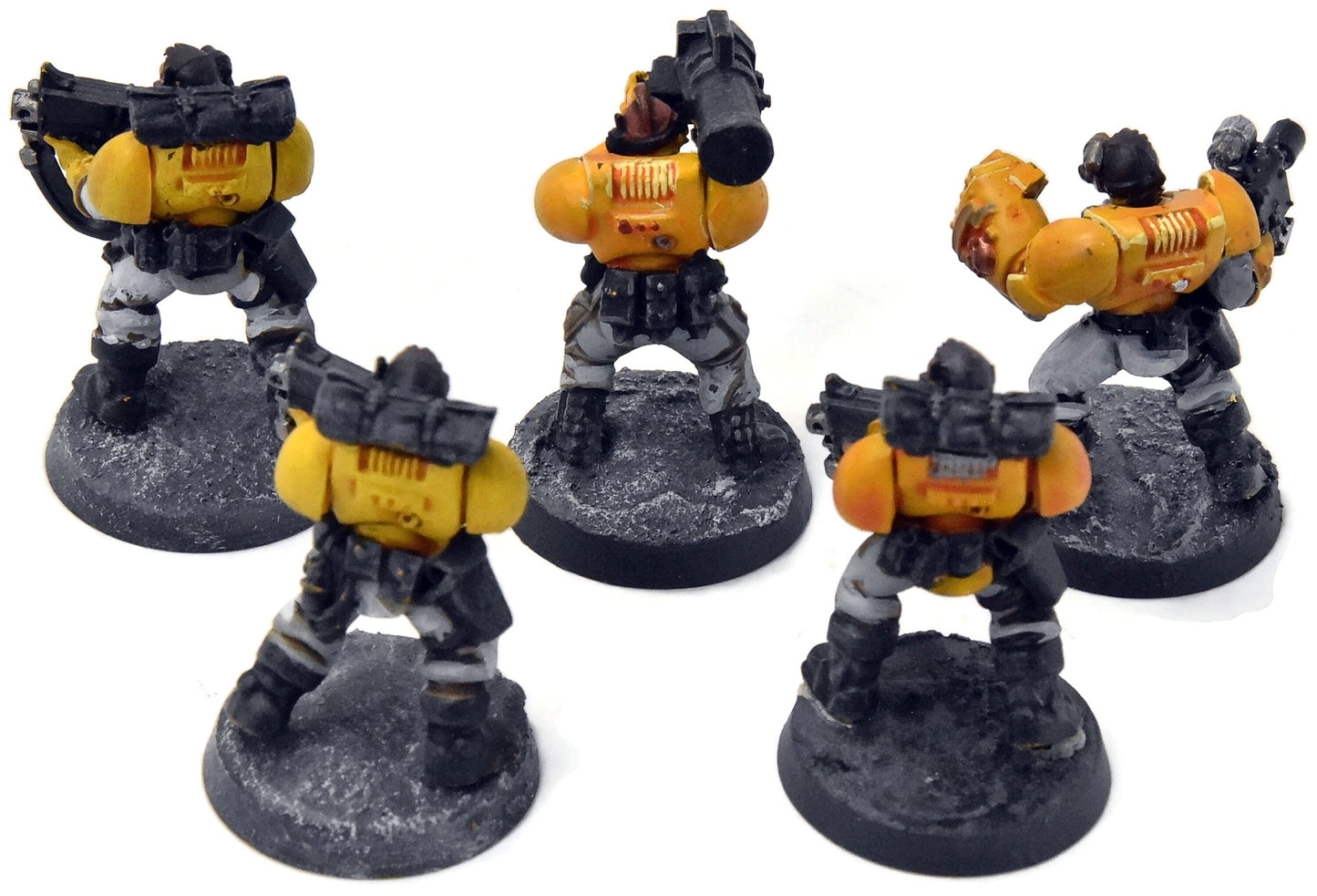 SPACE MARINES Imperial Fist 5 Scout Marine #1 Warhammer 40K