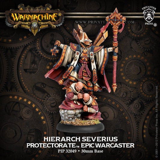 Protectorate of Menoth Hierach Severius Epic Warcaster PIP32049