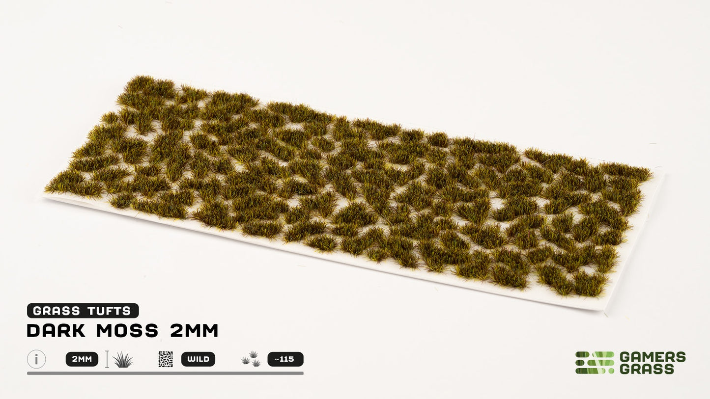 Dark Moss - 2mm Tuft