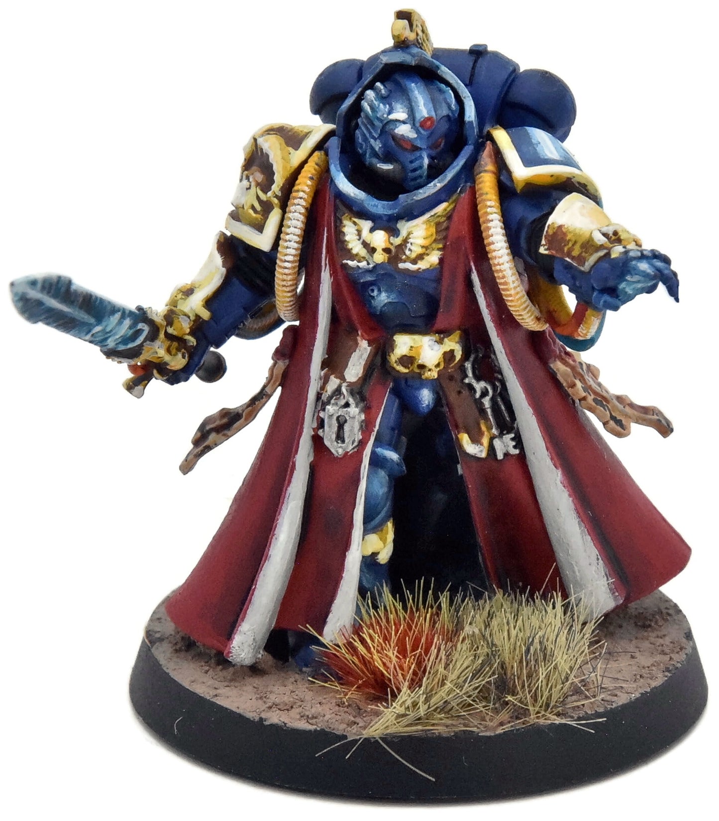 SPACE MARINES Librarian #1 WELL PAINTED Warhammer 40K 4487