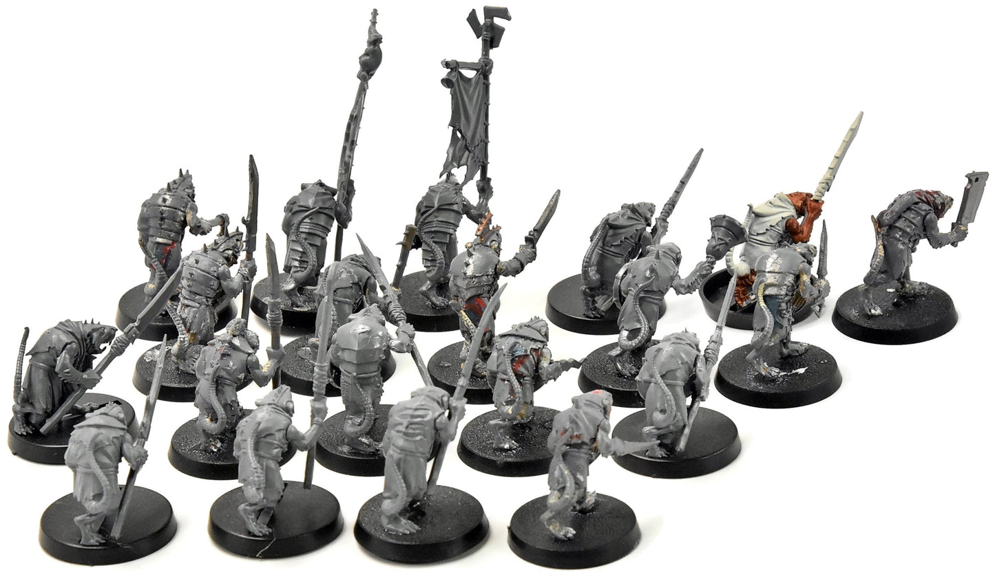 SKAVEN 20 Clanrats #3 Warhammer Sigmar