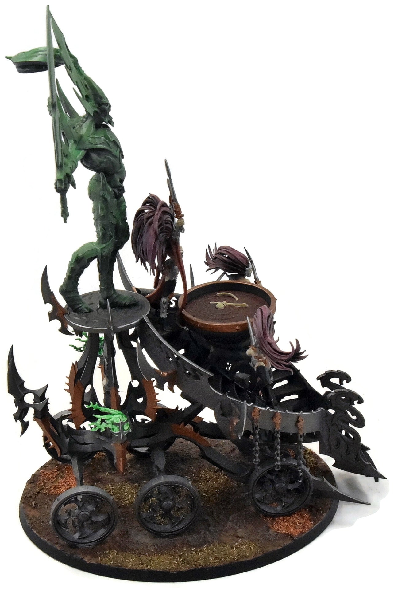 DAUGHTERS OF KHAINE Slaughter Queen On Cauldron Of Blood #2 WELL PAINTED
