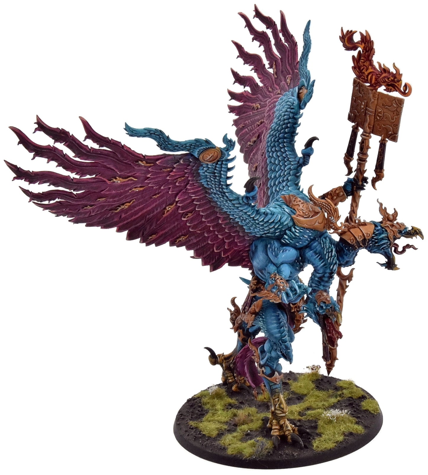 DISCIPLES OF TZEENTCH Kairos Fateweaver COMMISSION PRO PAINTED Sigmar 40K 0212