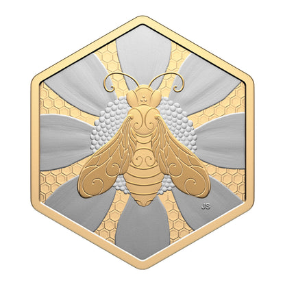 $20 Fine Silver Coin – Nature’s Delight: Honey Bee