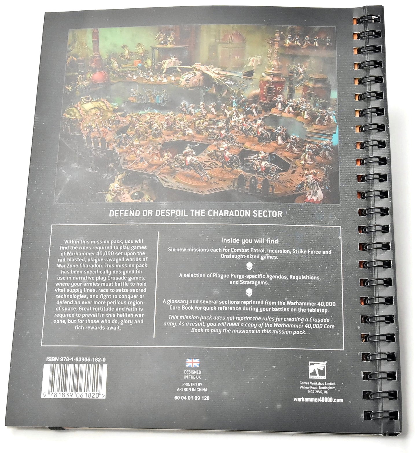 Warhammer 40K Mission Pack Plague Purge Used Very Good Condition