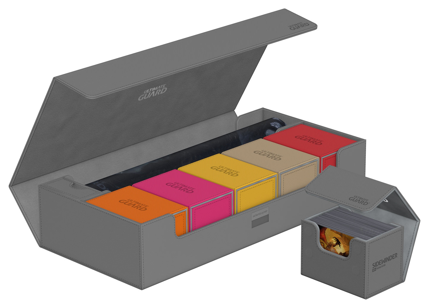 Ultimate Guard Deck Case Superhive 550+ Monocolor Grey