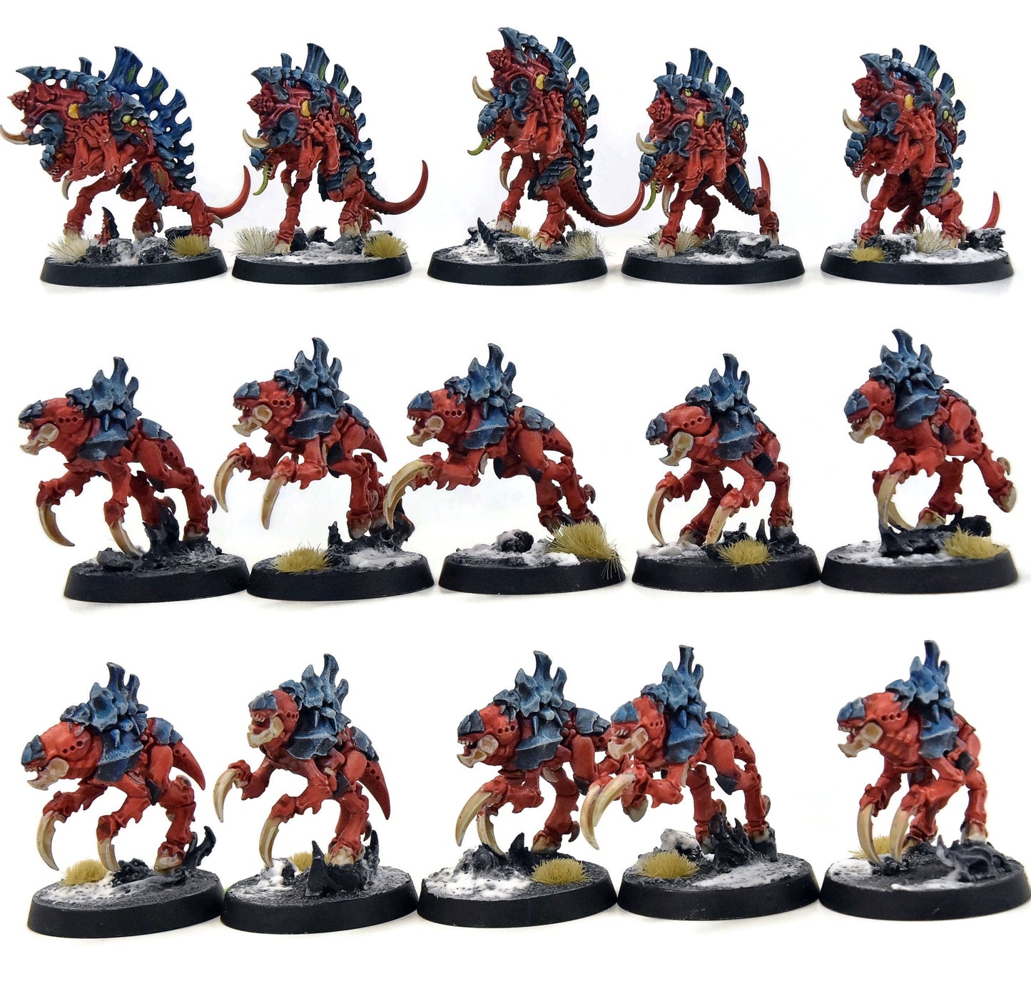 TYRANIDS Leviathan Half Box #1 PRO PAINTED Warhammer 40K