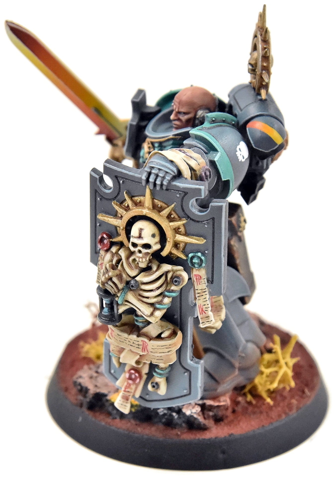 SPACE MARINES Idomitus Captain #1 PRO PAINTED Warhammer 40K