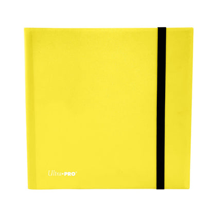 Ultra Pro Binder Pro Eclipse 12 Pocket Lemon Yellow
