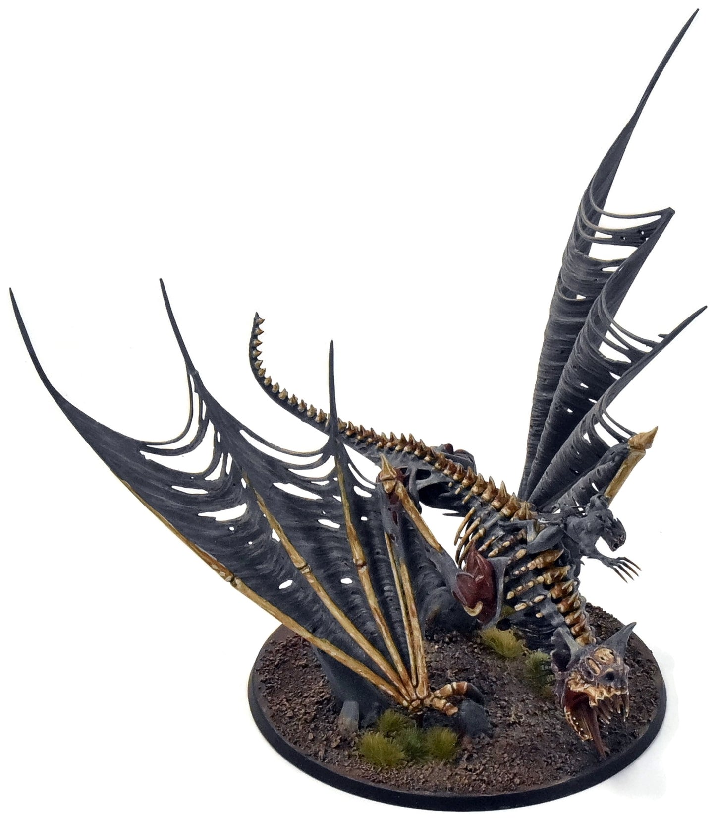 FLESH-EATER COURTS Abhorrent Ghoul King On Terrorgheist #1 PRO-PAINTED Sigmar