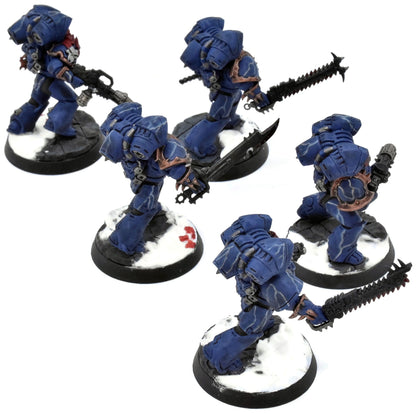 Horus Heresy 5 Assault Squad #1 WELL PAINTED The Horus Heresy Night Lords