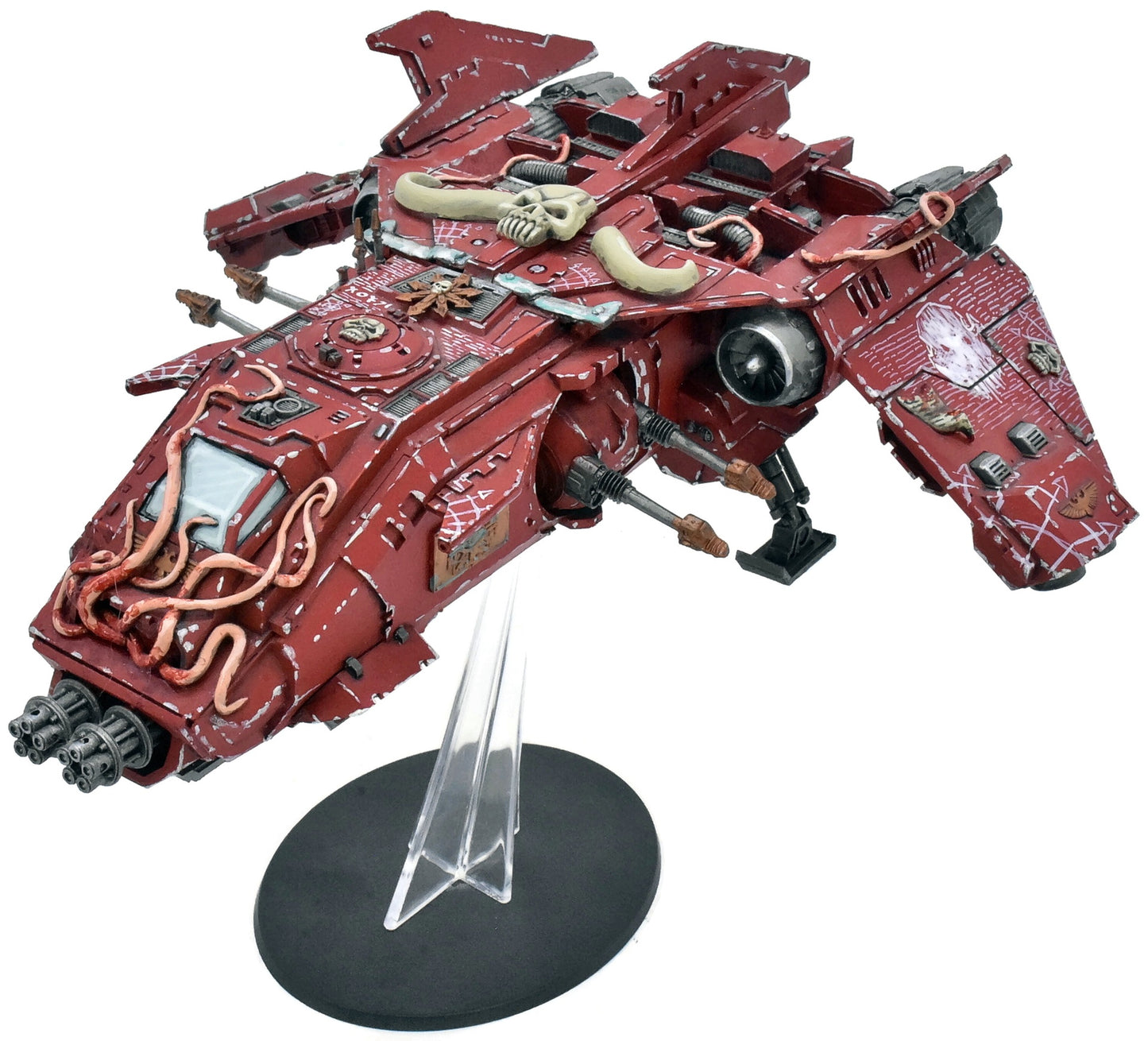 CHAOS SPACE MARINES Fire Raptor #1 PRO PAINTED FORGE WORLD 40K Converted