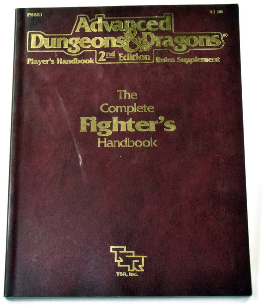 DUNGEONS & DRAGONS Complete Fighter's Handbook Acceptable Condition