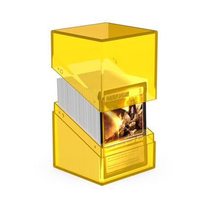 Ultimate Guard Deck Case Boulder 100+ Clear Amber