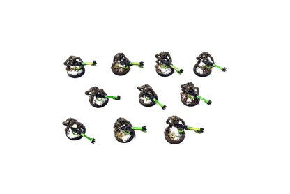 NECRONS 10 NECRON Warriors #1 WELL PAINTED Warhammer 40k