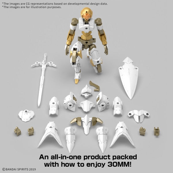 EXM-A9rk SPINATIO (ROYAL KNIGHT TYPE) 30MM 1/144 Bandai