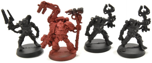 SPACE MARINES Iron priest with Servitors #1 METAL Warhammer 40K