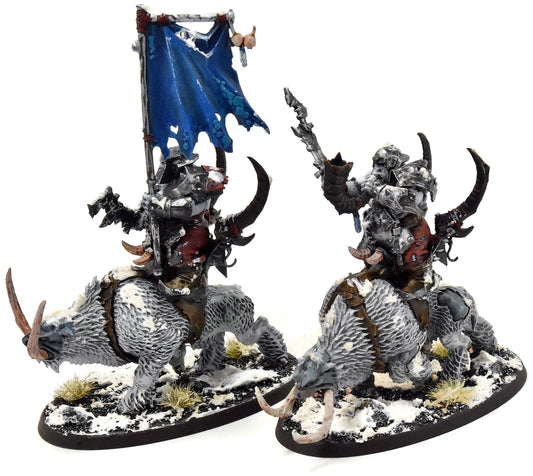 OGRE KINGDOMS Mournfang Cavalry Pack #2 PRO PAINTED Sigmar