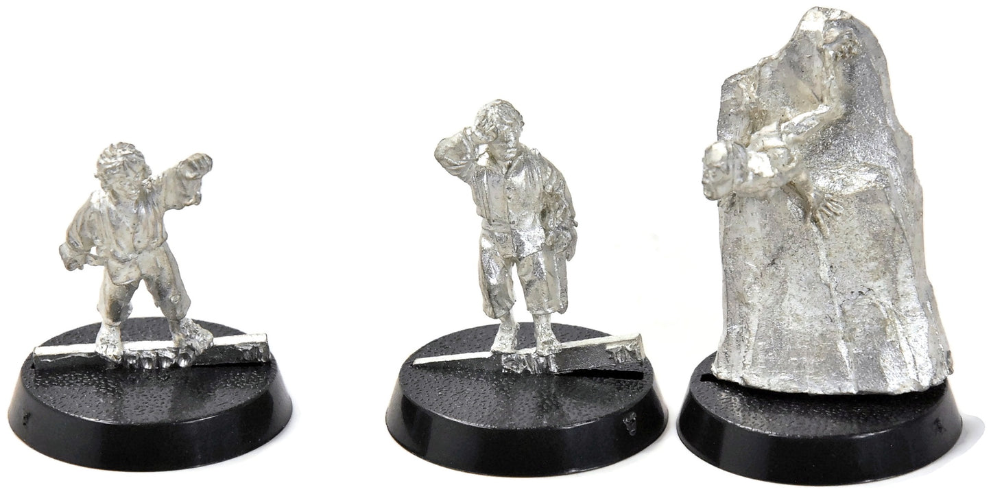 MIDDLE-EARTH Sam Frodo Gollum Mount Doom #1 METAL LOTR