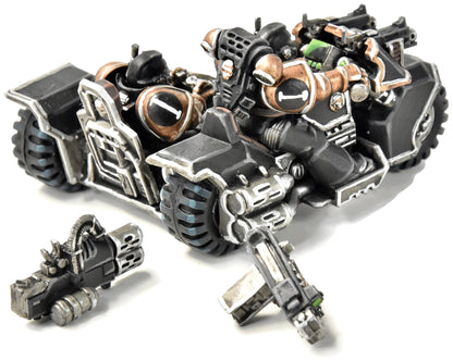 SPACE MARINES Attack Bike #3 PRO PAINTED Warhammer 40K