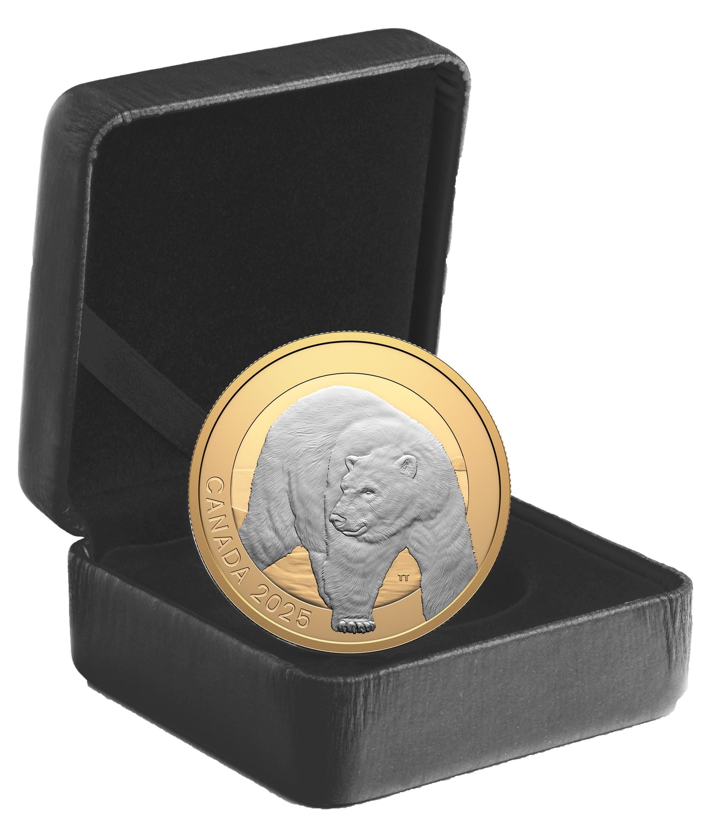 Animal Portraits: Polar Bear – 1 oz. $20 Fine Silver Coin