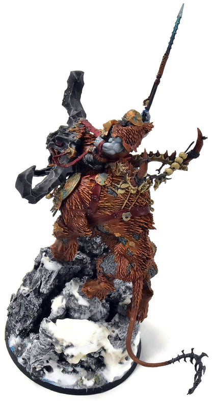 OGOR MAWTRIBES Frostlord on Stonehorn #4 WELL PAINTED Warhammer Sigmar