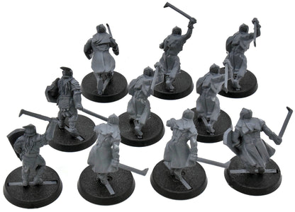 LOTR 10 Uruk-Hai #2 Middle Earth Strategy Battle Game