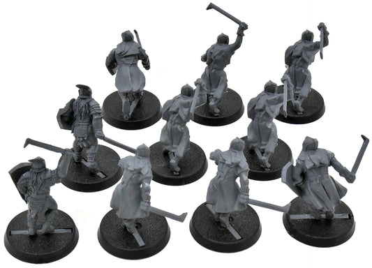 LOTR 10 Uruk-Hai #2 Middle Earth Strategy Battle Game