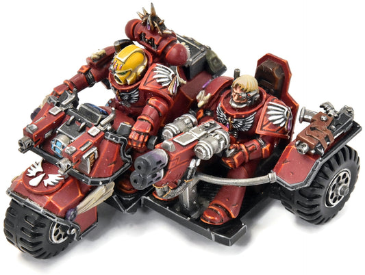 BLOOD ANGELS Attack bike #9 WELL PAINTED Warhammer 40K