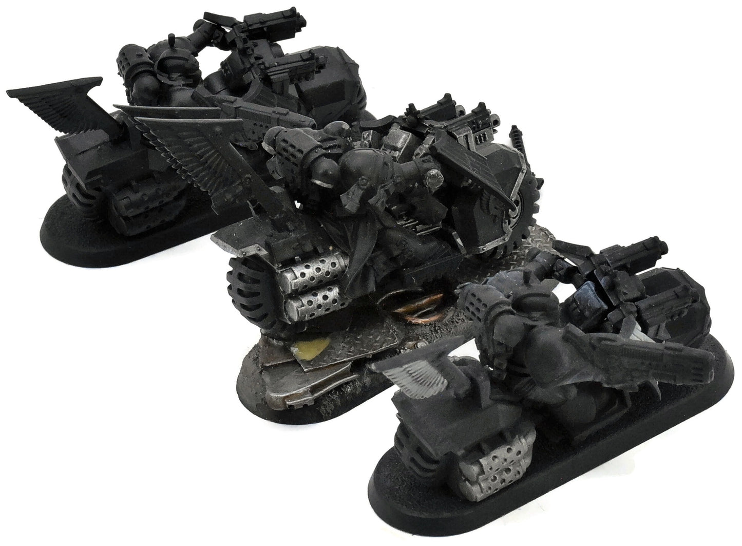 DARK ANGELS 3 Ravenwing Bike Squadron #6 Warhammer 40K