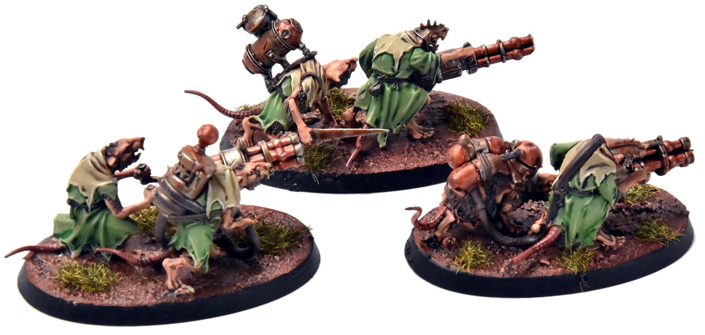 SKAVEN Ratling Guns #1 COMMISSION PRO PAINTED Sigmar 0300