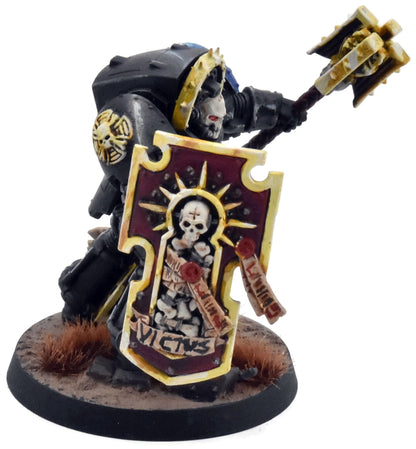 SPACE MARINES Chaplain In Terminator Armour #1 WELL PAINTED Warhammer 40K