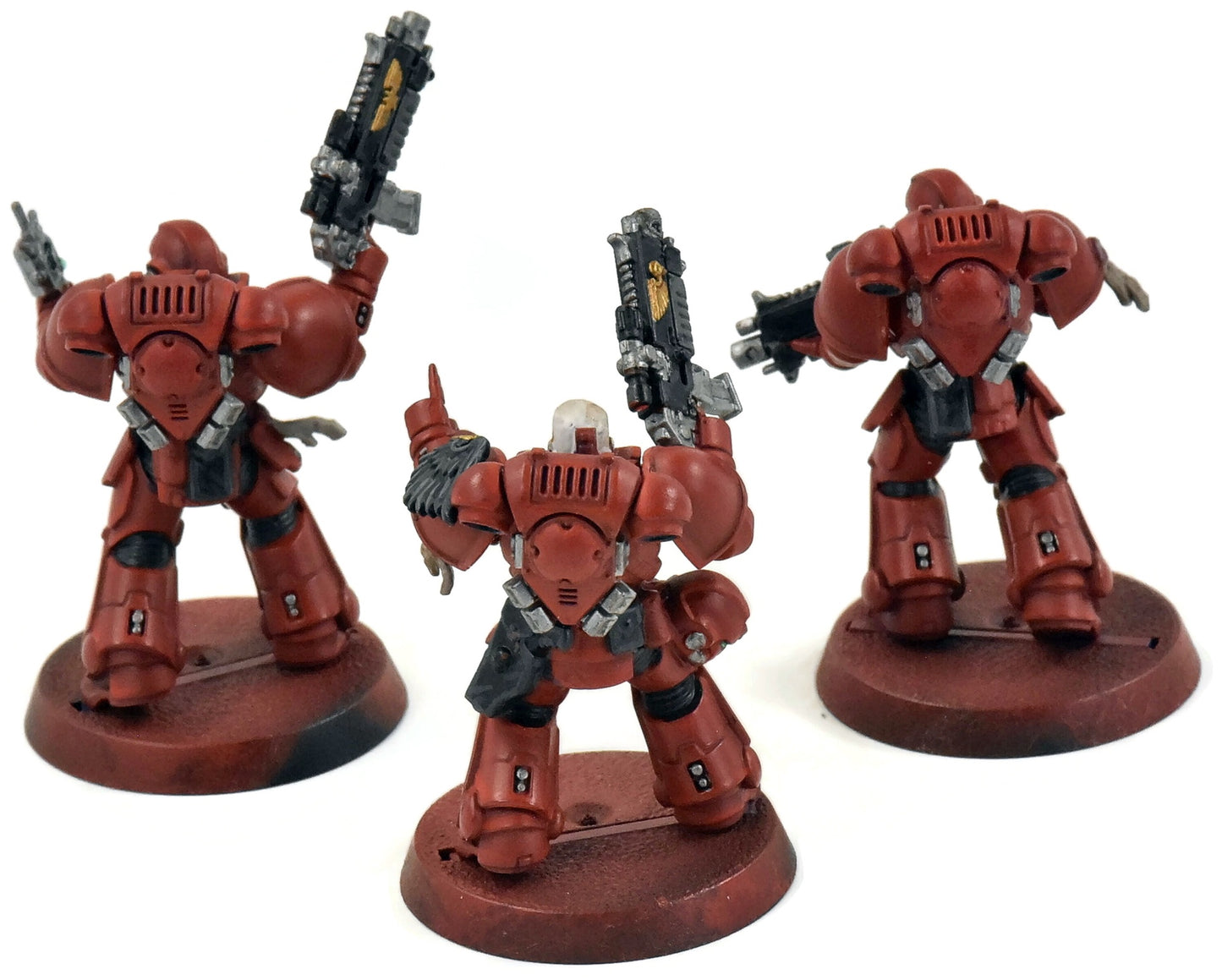 BLOOD ANGELS 3 Primaris Intercessors #3 WELL PAINTED Warhammer 40K