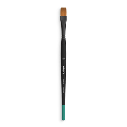 Vallejo - Flat Rectangular Synthetic Brush No. 10(6 (VAL-B04010)