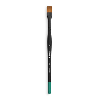 Vallejo - Flat Rectangular Synthetic Brush No. 10(6 (VAL-B04010)