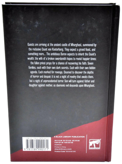 BLACK LIBRARY Castle Of Blood USED VERY GOOD Condition Hardcover HB