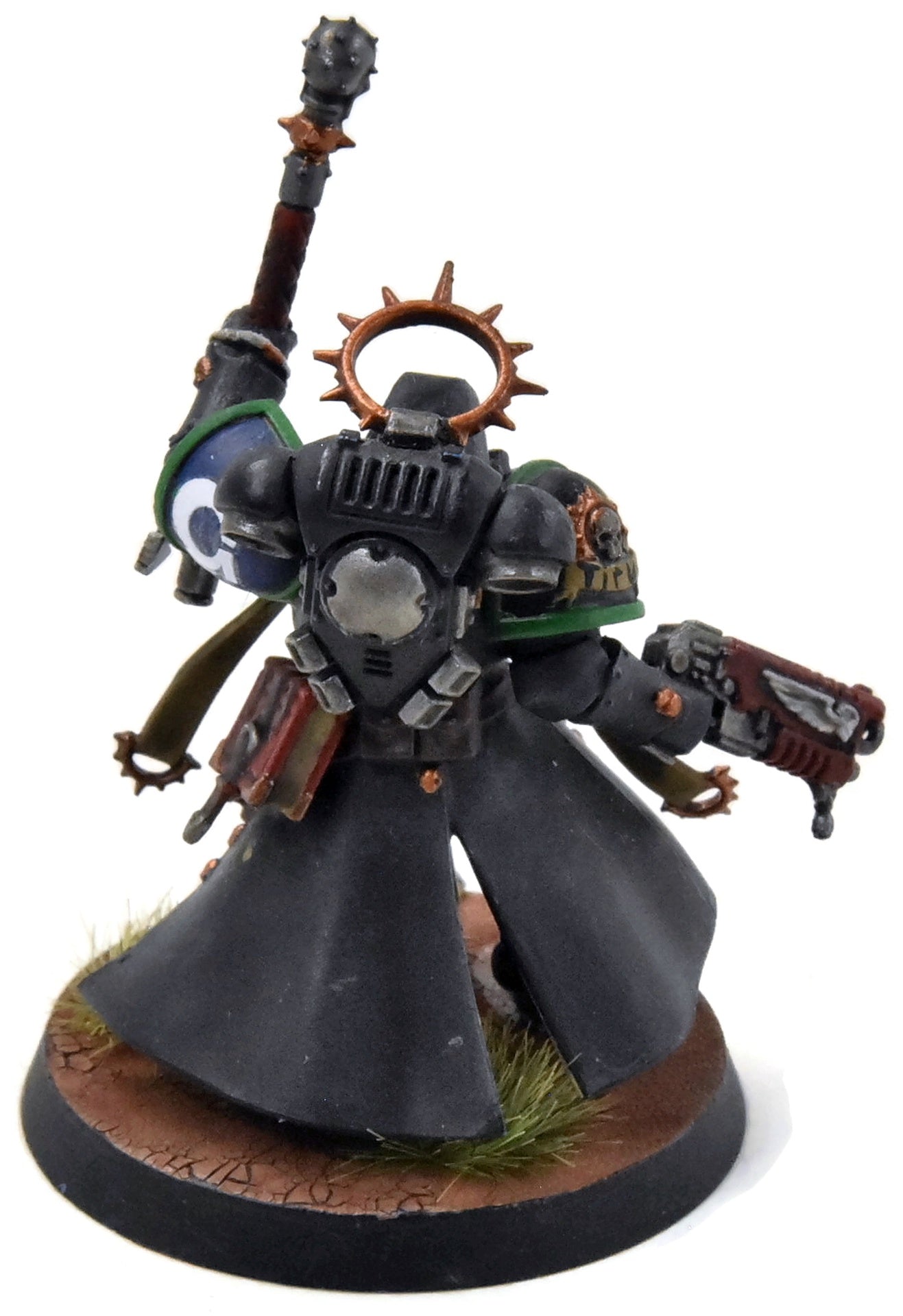 SPACE MARINES Primaris Chaplain #1 Warhammer 40K WELL PAINTED