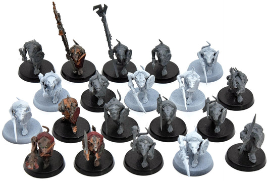 SKAVEN 20 Clanrats #1 Warhammer Fantasy