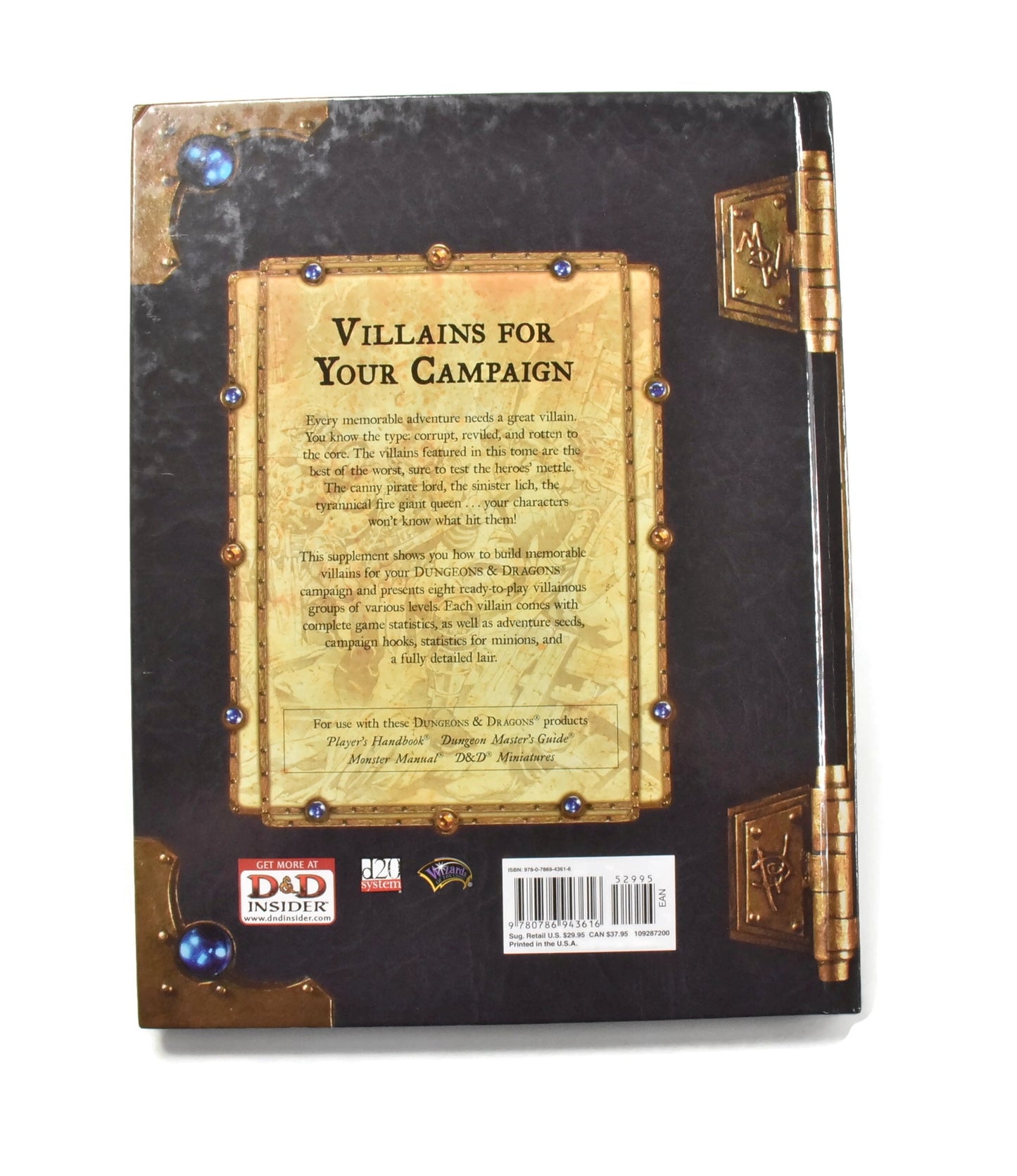 DUNGEONS & DRAGONS Exemplar of Evil Book