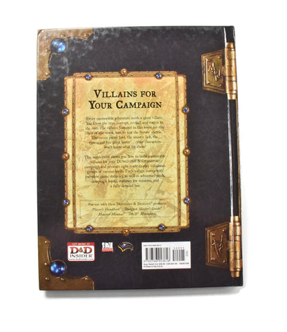 DUNGEONS & DRAGONS Exemplar of Evil Book