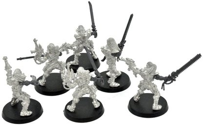 AELDARI 6 Striking Scorpion + Exarch With Plastic Parts #2 METAL Warhammer 40K