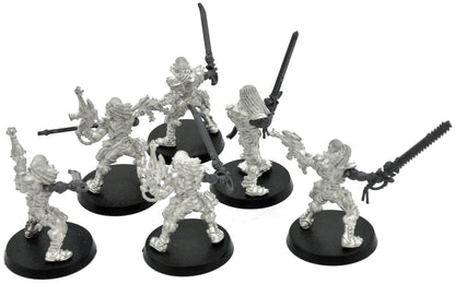 AELDARI 6 Striking Scorpion + Exarch With Plastic Parts #2 METAL Warhammer 40K