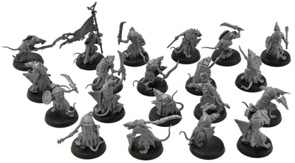 Skaven 20 Clanrats Sigmar Assembled Skaventide (may be different from pictures) 7273