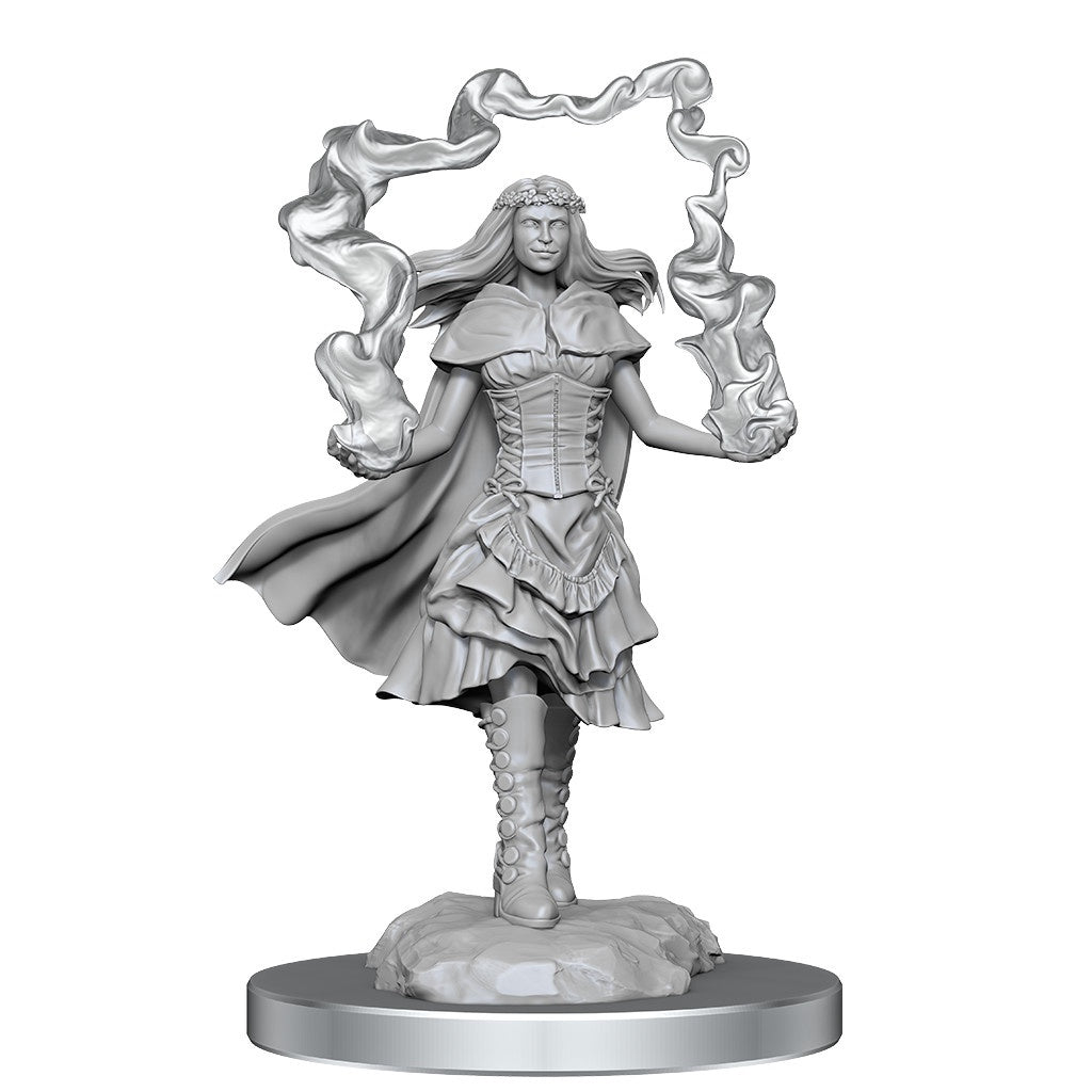 D&D Unpainted Minis Wv21 Dk Spellcaster/flameskull