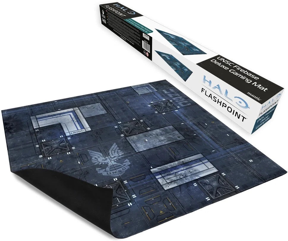 Halo Flashpoint Unsc Firebase Deluxe Gaming Mat
