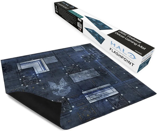 Halo Flashpoint Unsc Firebase Deluxe Gaming Mat