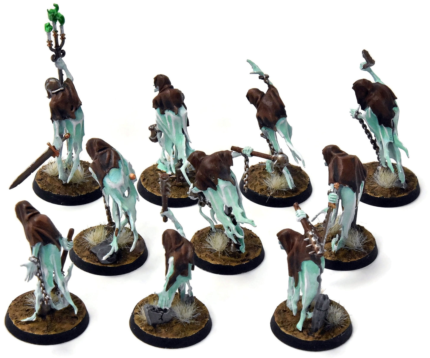 NIGHTHAUNT 10 Chainrasp Horde #1 WELL PAINTED Sigmar 1426