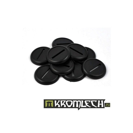Round 30mm Slotted Bases with Lip