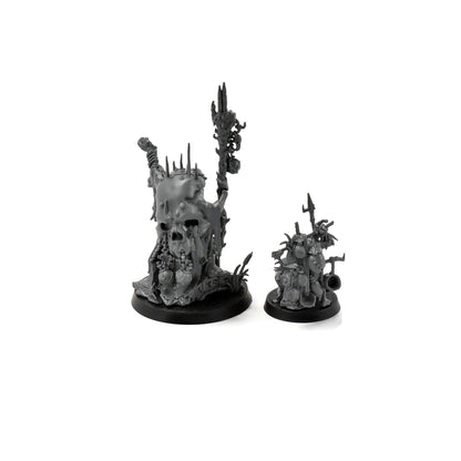 ORRUK WARCLANS Swampcalla Shaman & Pot-grot #1  Sigmar Dominion