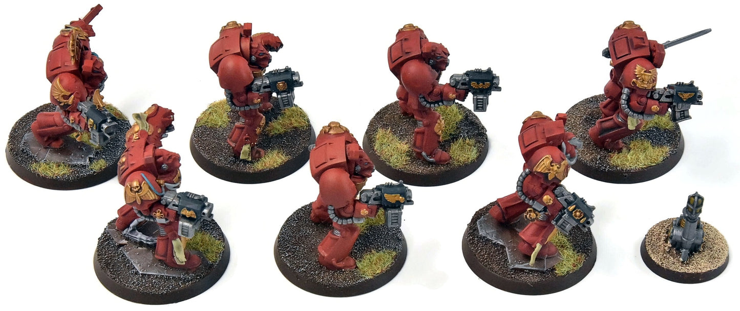BLOOD ANGELS 7 Assault Terminator Squad #4 PRO PAINTED Terminators Space Hulk